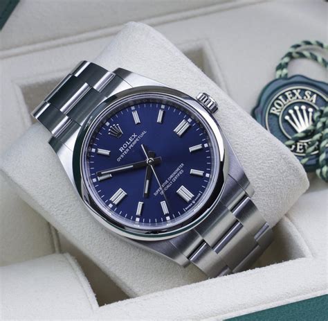 rolex oyster perpetual 36mm blue|Rolex Oyster Perpetual date 36mm.